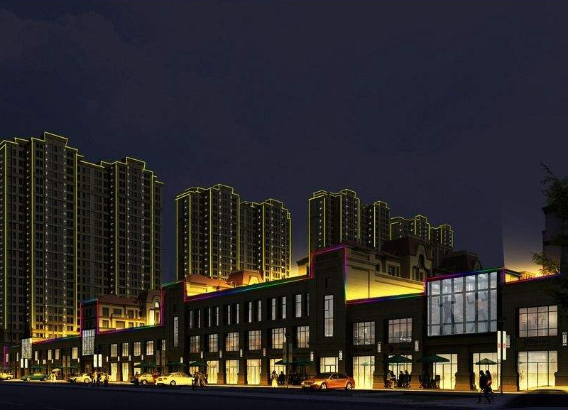 房地產(chǎn)亮化工程案例