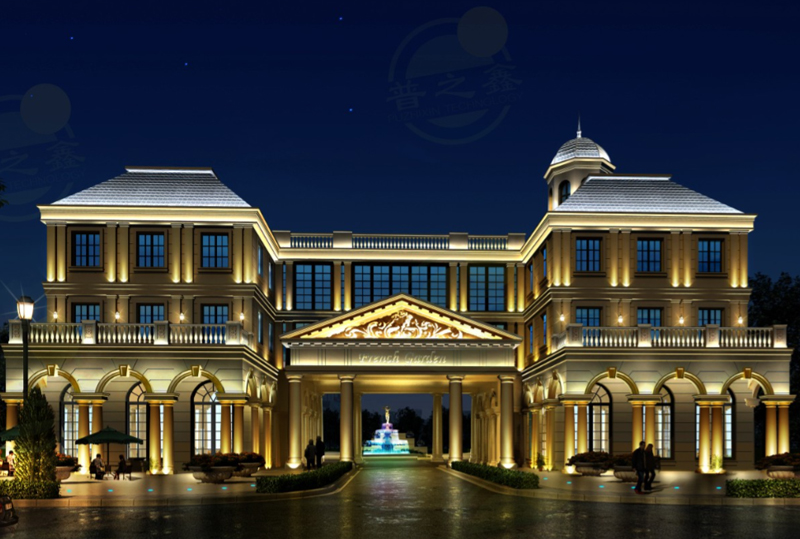 酒店亮化工程案例