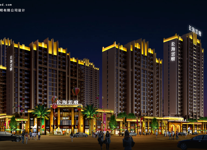 興國縣長海云府亮化工程